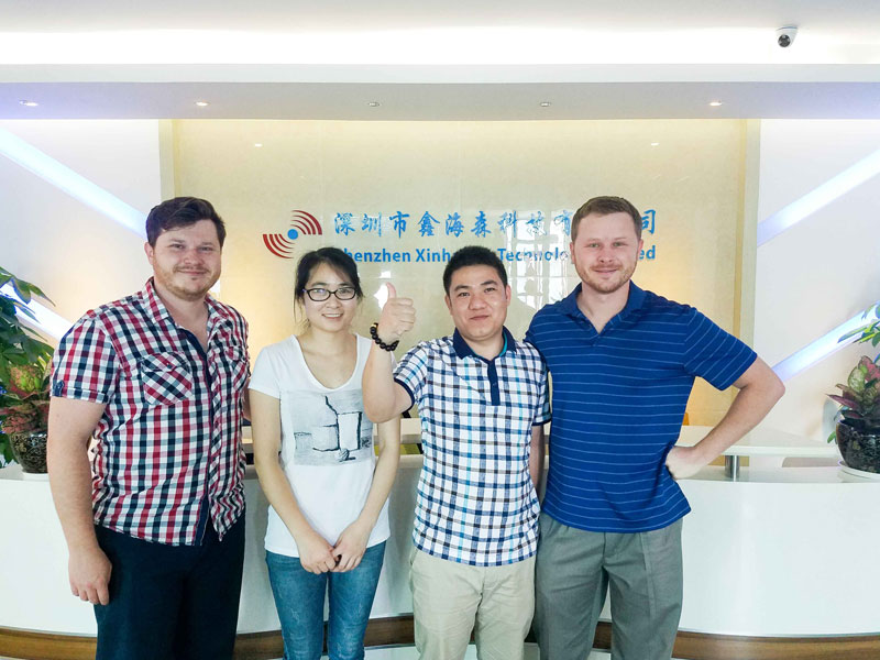 鑫海森客戶(hù)合影